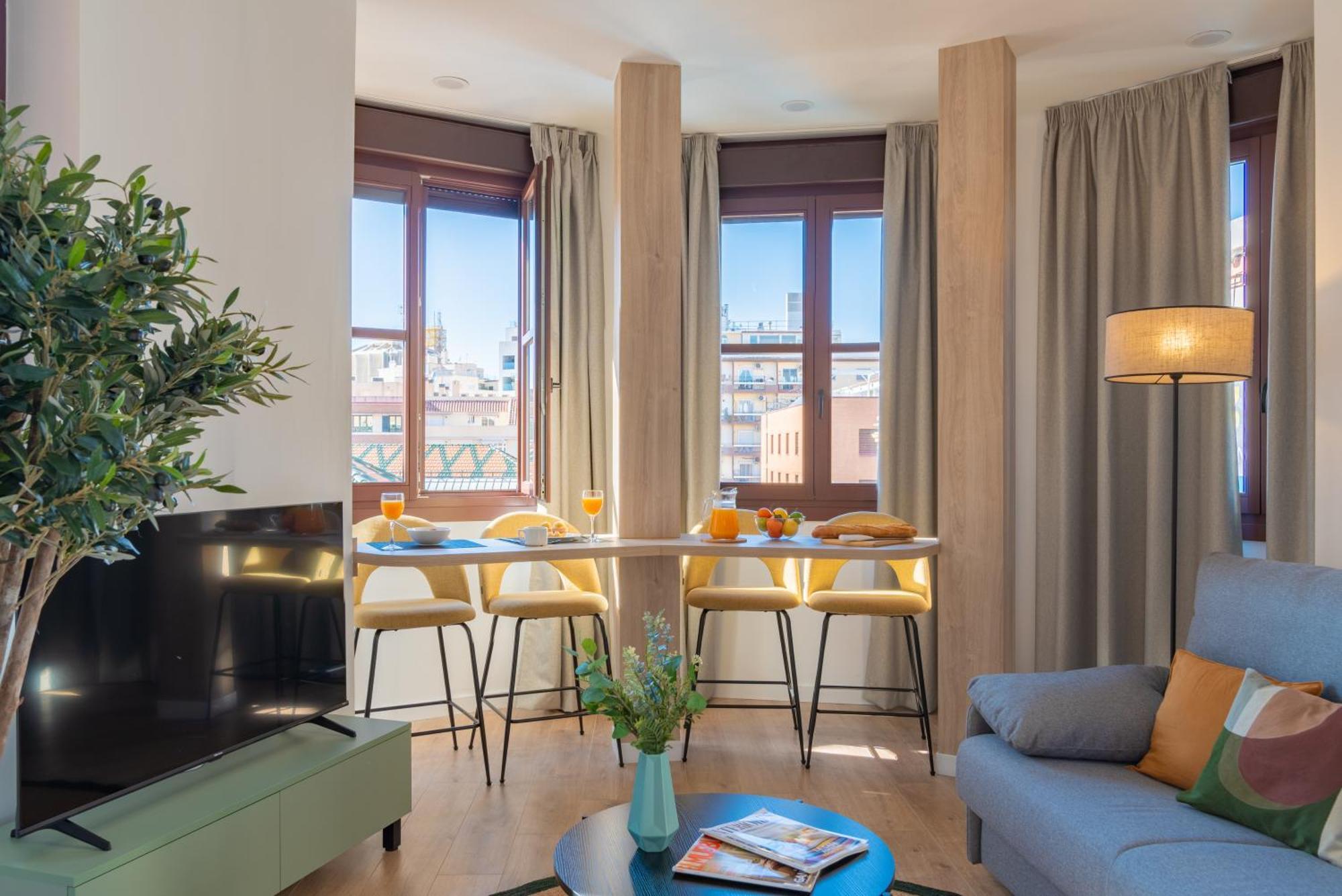Feelathome Atarazanas Apartments Malaga Ngoại thất bức ảnh